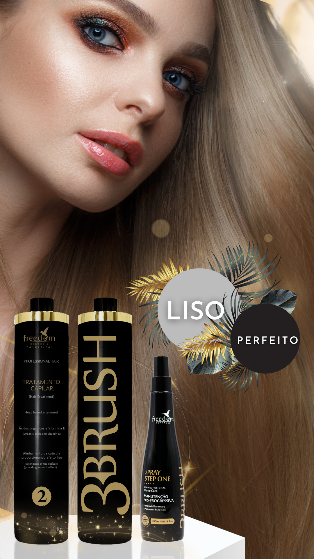 ONE STEP TRATAMENTO CAPILAR 3BRUSH 1L - Imagem 6