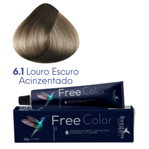 6.1 LOURO ESCURO ACINZENTADO FREE COLOR 60 G
