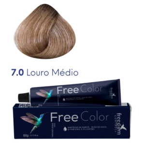 7.0 LOURO MÉDIO FREE COLOR 60 G