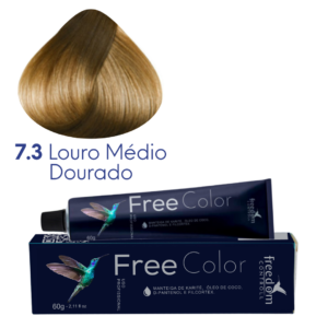 7.3 LOURO MÉDIO DOURADO FREE COLOR 60 G