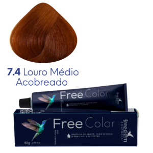 7.4 LOURO MÉDIO ACOBREADO FREE COLOR 60 G