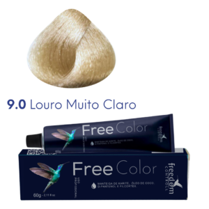 9.0 LOURO MUITO CLARO FREE COLOR 60 G