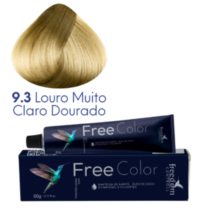 9.3 LOURO MUITO CLARO DOURADO FREE COLOR 60 G