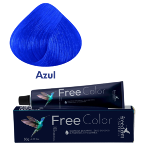 MIX AZUL FREE COLOR COLORAÇÃO PERMANENTE 60 G