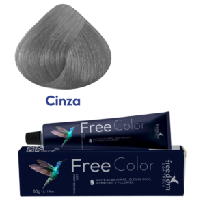 MIX CINZA FREE COLOR COLORAÇÃO PERMANENTE 60 G