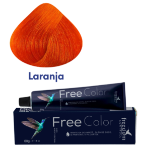 MIX LARANJA FREE COLOR COLORAÇÃO PERMANENTE 60 G