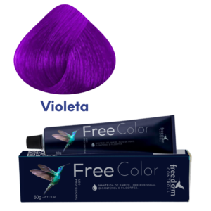 MIX VIOLETA FREE COLOR COLORAÇÃO PERMANENTE 60 G